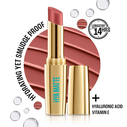 Lakme 9to5 HYA Matte Lipstick (3.6g)