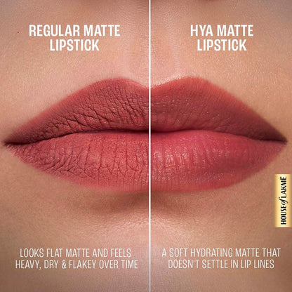 Lakme 9to5 HYA Matte Lipstick (3.6g)