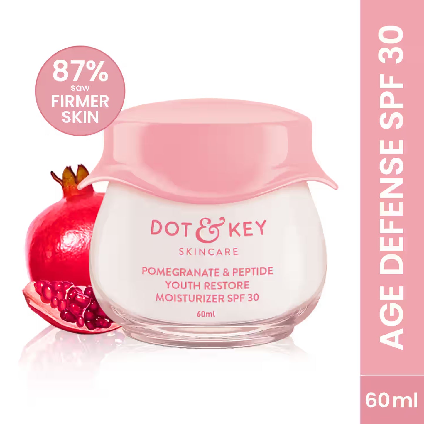 Dot & Key Pomegranate + Peptide Youth Restore Moisturizer SPF 30