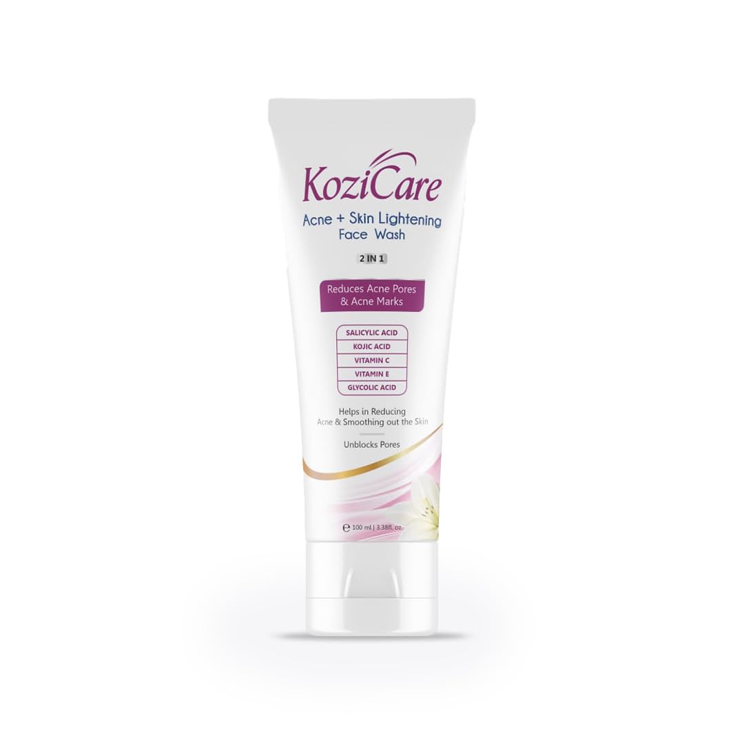 Kozicare Acne + Skin Lightening Face Wash (100gm)