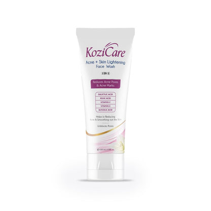 Kozicare Acne + Skin Lightening Face Wash (100gm)