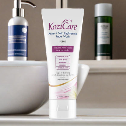 Kozicare Acne + Skin Lightening Face Wash (100gm)