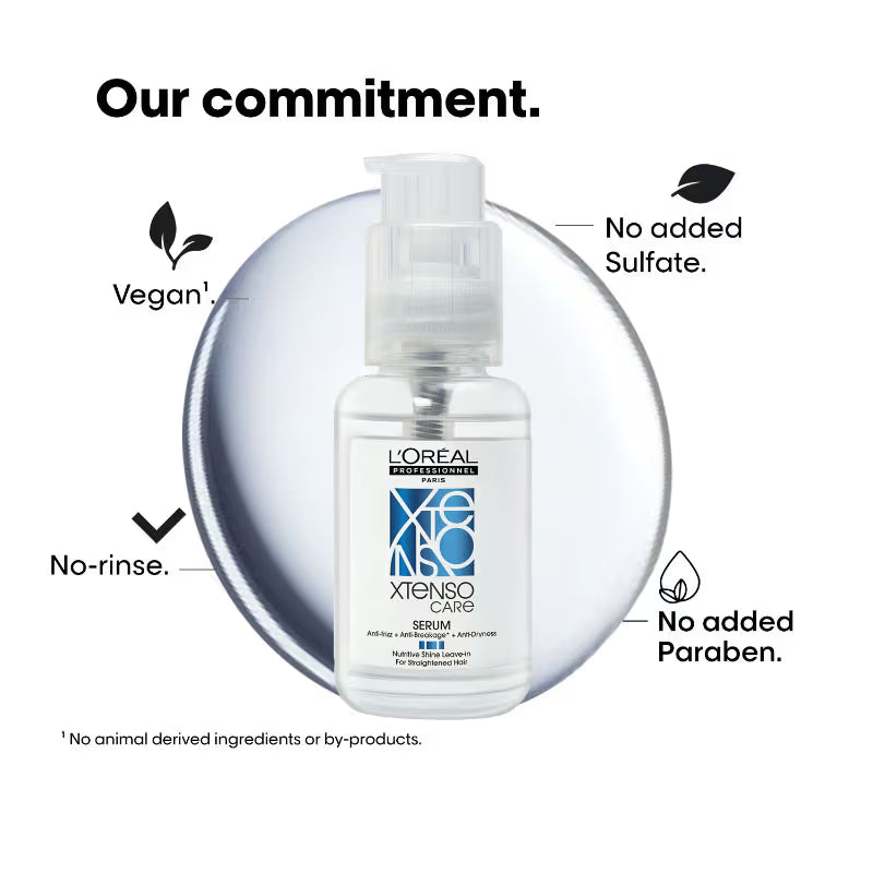 L'Oreal Professionnel Xtenso Shampoo & Masque & Serum Combo For Frizz-Free, Smooth Hair