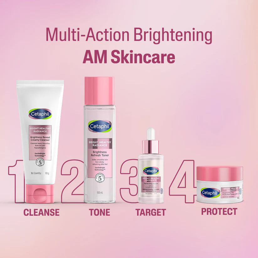 Cetaphil Brightening Healthy Radiance Perfecting Serum 7X Power With Antioxidant C & Advanced Peptide (30ml)