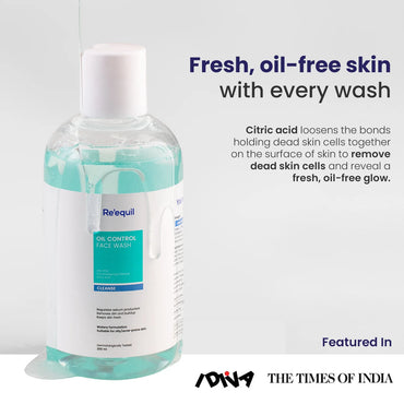 Re'equil Oil Control Face Wash(200ml)