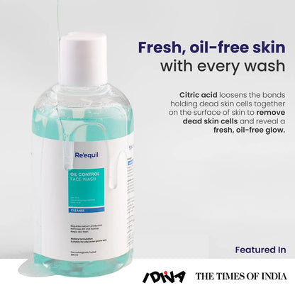 Re'equil Oil Control Face Wash(200ml)