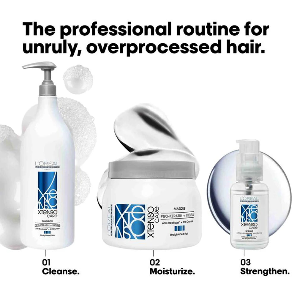 L'Oreal Professionnel Xtenso Care Masque For Frizz-Free, Smooth & Manageable Hair. (490 G)