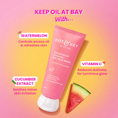 Dot & Key Watermelon Gel Face Wash (100ml)