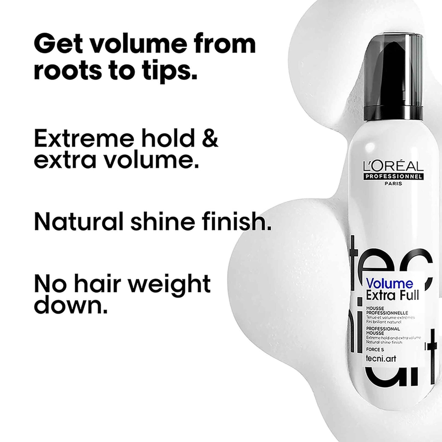 L’Oréal Professionnel [ecni.art] Volume Extra Full Mousse(250ml)