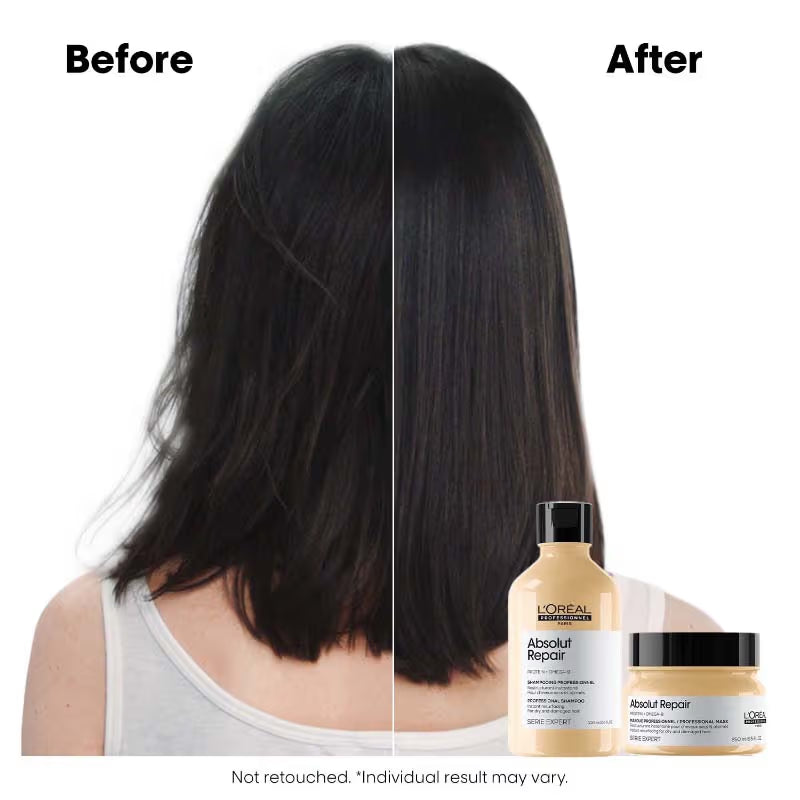 L'Oreal Professionnel Absolut Repair Shampoo & Hair Mask Combo For Damaged Hair