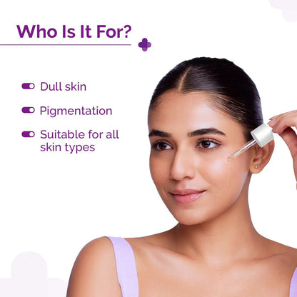 The Derma Co 10% Vitamin C Face Serum Reduces Pigmentation & Glowing Skin For All Skin Types (30ml)
