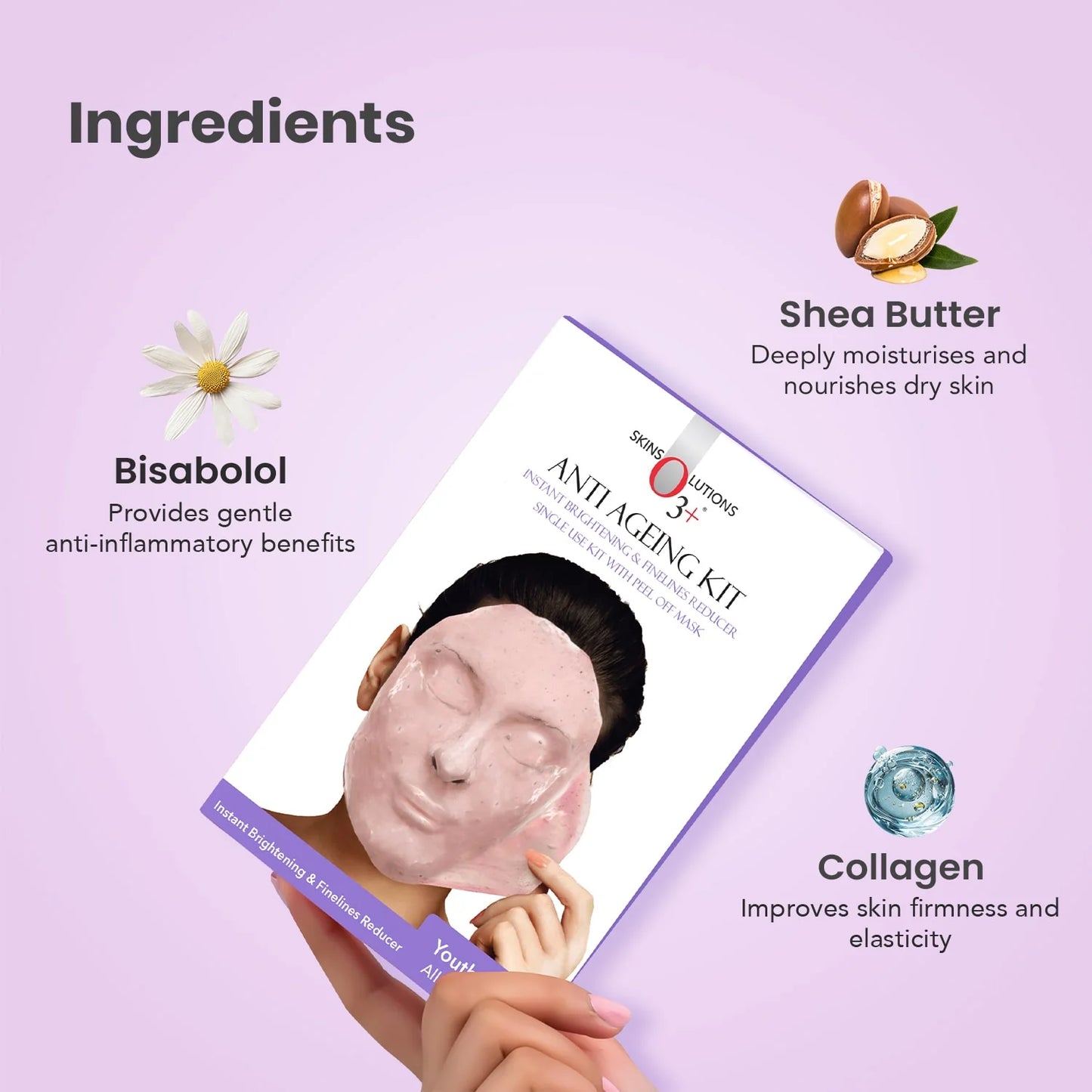 O3+ Anti Ageing Single Dose Kit for Fine lines and Wrinkles (45gm)