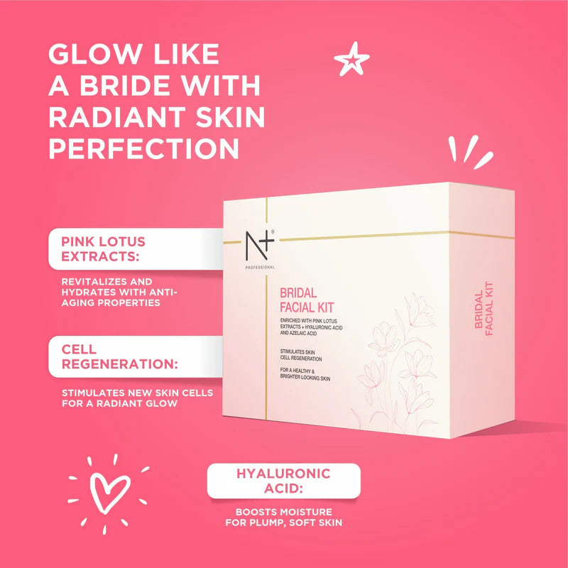 Bridal Facial Kit With Pink Lotus Extract- 630gm