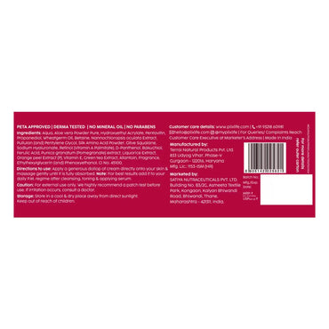 Plix 1.20% Retinol & 1% Bakuchi Oil Pomegranate Anti Ageing Night Cream, Reduce Fine Line & Wrinkles (50 g)