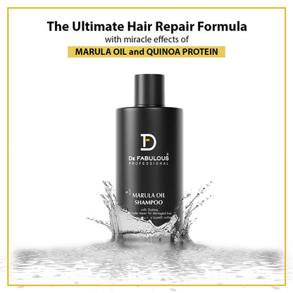 De Fabulous Marula Oil Shampoo with Quinoa Ultimate Repair for Damaged Hair (250ml)