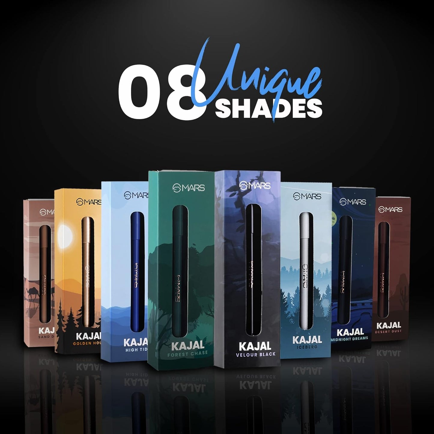 MARS Won't smudge Won't budge Smooth Glide Kajal 06-Midnight Dreams