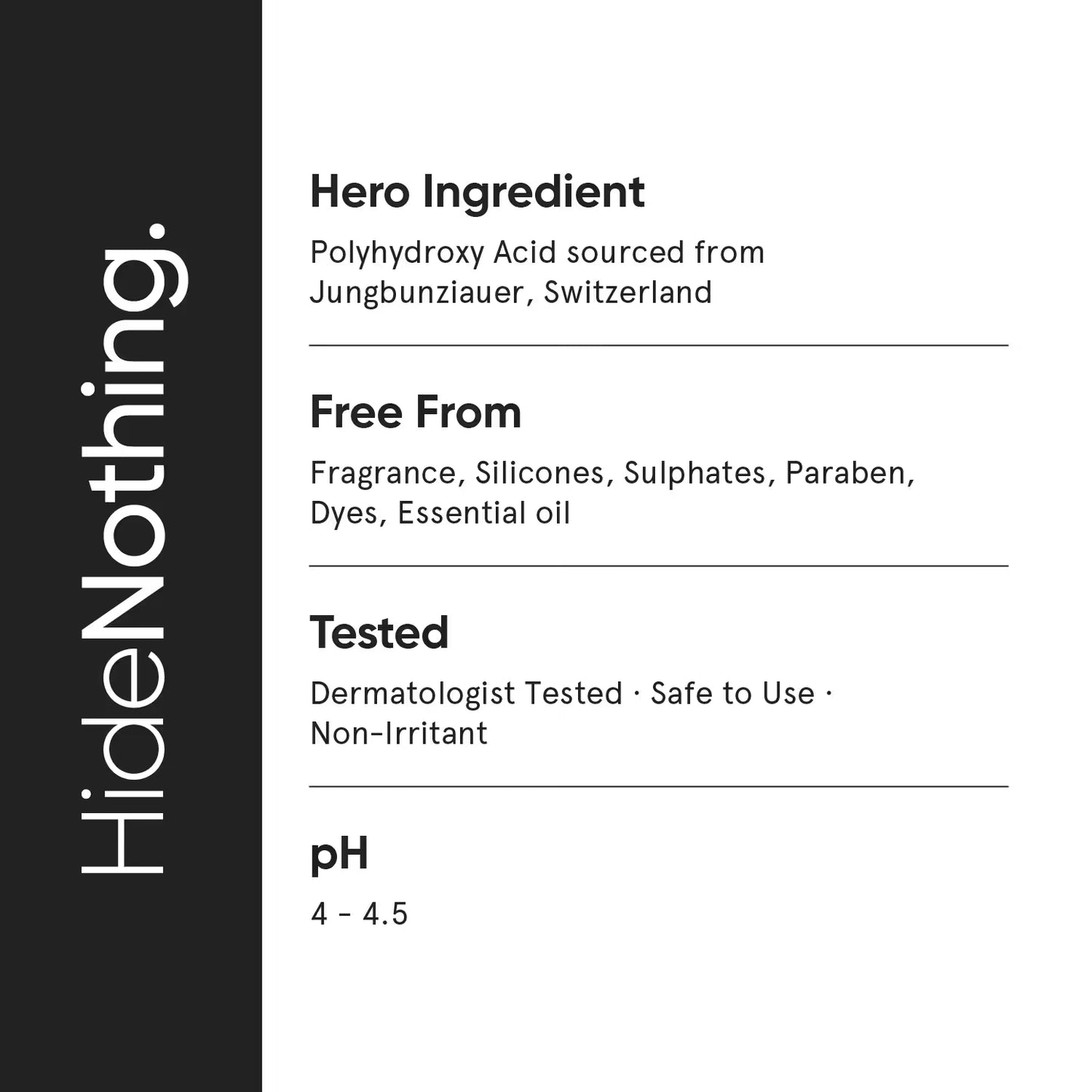 Minimalist 3% PHA Face Toner With Multi Biotics For Minimizing Pore Size & Hydrating Skin (150ml)