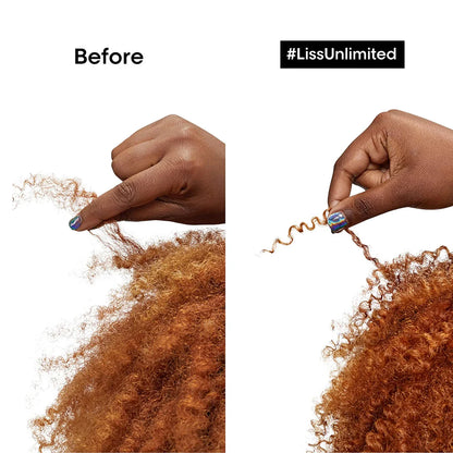 L'OREAL PROFESSIONNEL Liss Unlimited Mask for Frizzy & Unruly Hair With Pro-Keratin. (490 G)