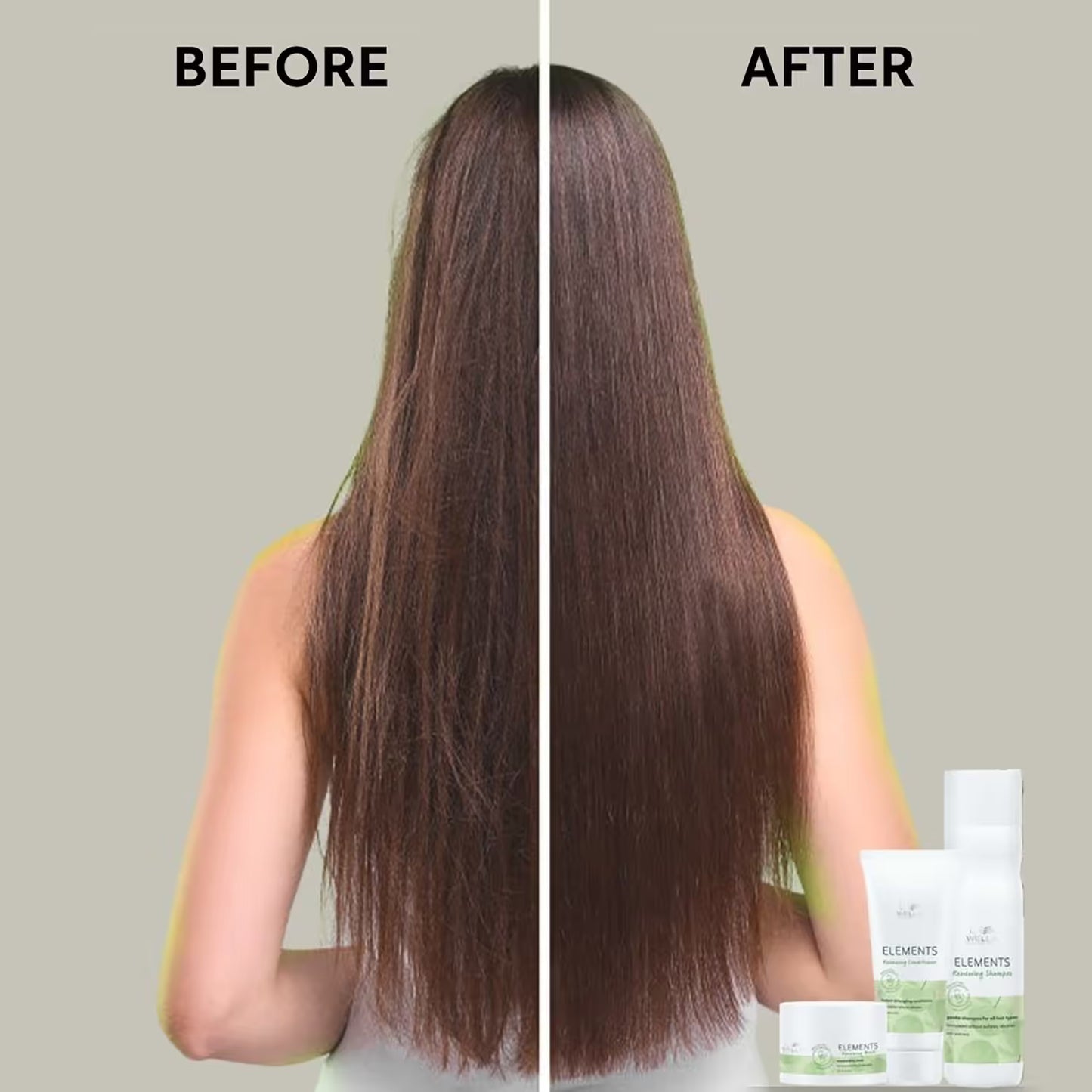 Wella Professionals Elements Renewing Sulphate Free Shampoo For Frizz-Free Hair (250ml)