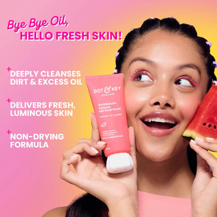 Dot & Key Watermelon Gel Face Wash (100ml)