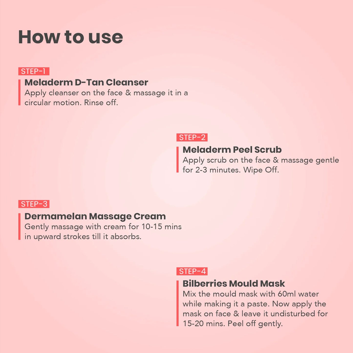 O3+ D Tan Facial kit with Peel off Mask