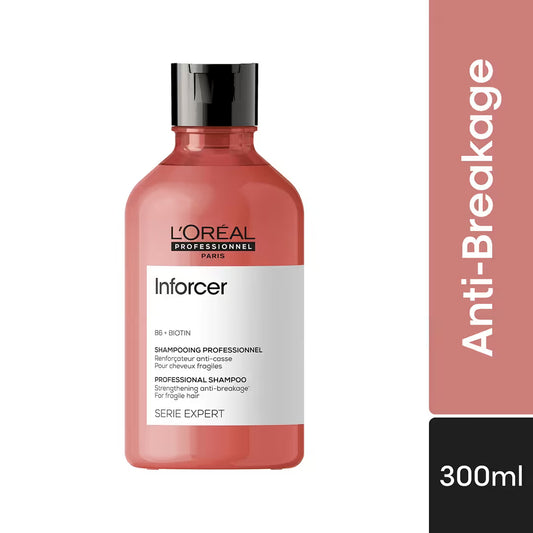 L'OREAL PROFESSIONNEL Inforcer Shampoo for Reduced Hair Breakage (300 ml) With Biotin & Vitamin B6
