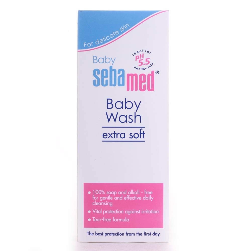 Sebamed Baby Gentle Wash (200ml) + Baby Body Lotion (100ml)