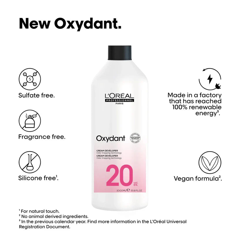 Loreal Professionnel Oxydant Crème 20 Vol. 6% Developer (890ml)