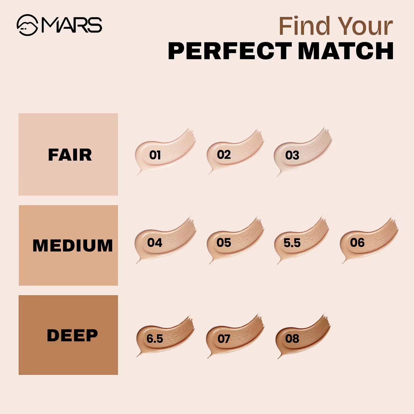 MARS SPF50 PA++++ High Coverage Foundation