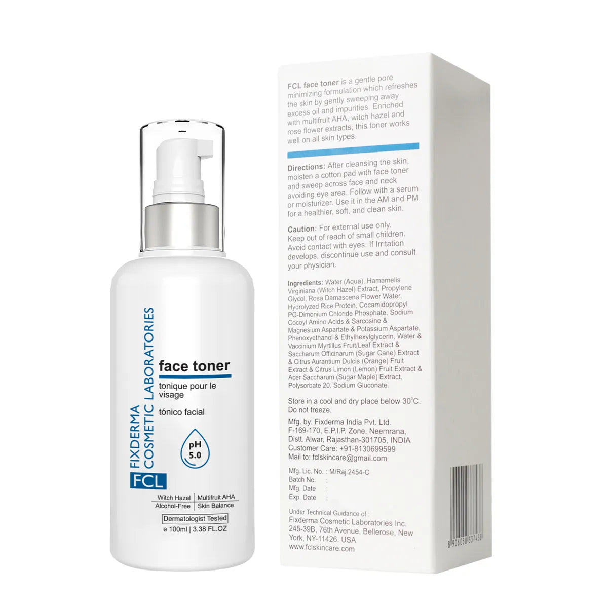 Fixderma Cosmetic Laboratories Face Toner