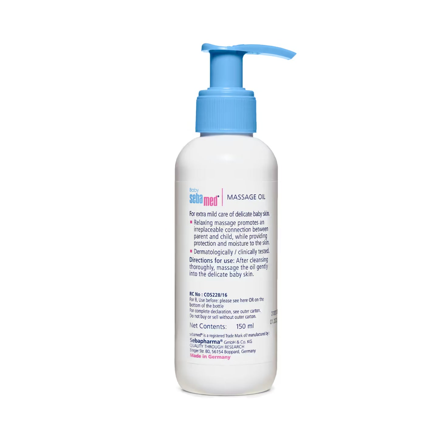 Sebamed Soothing Massage Oil (150 ml)