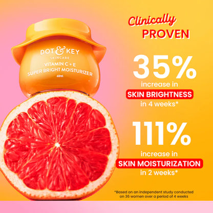 Dot & Key Vitamin C + E Moisturizer for Glowing Skin(60ml)