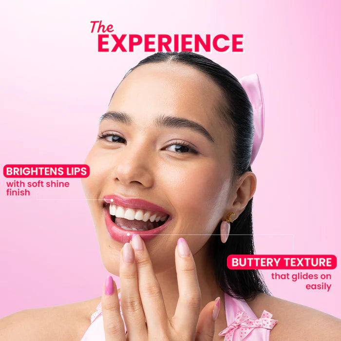 Dot & Key Meltie Lip Balm SPF 50+ PA+++, Strawberry Glaze, With 2% Kojic, Fades Lip Pigmentation (4g)