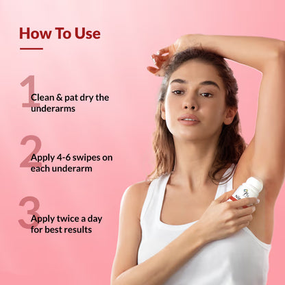 Fixderma Nigrifix 6% AHA Underarm Lightening Roll On Velvet Musk (60ml)