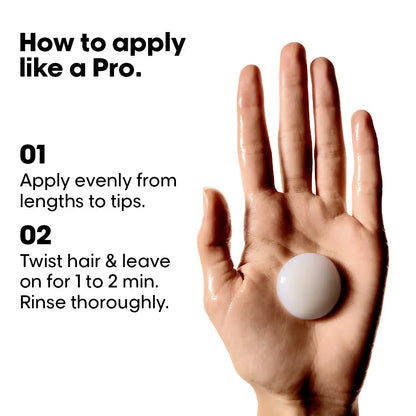 L'Oréal Professionnel Keratin Alpha Sleek Hair Mask, 84% Less Frizz, 5X Instant Smoothness (250ml)