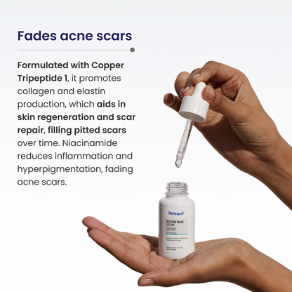 Re'equil Pitstop Blue Niacinamide Serum For Acne Scars & Marks (25ml)