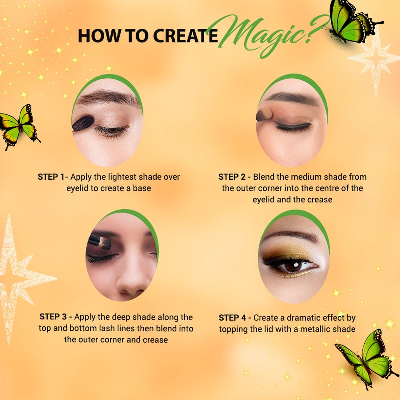 Colorbar Dazzling Eyeshadow Palette (16.5 g)