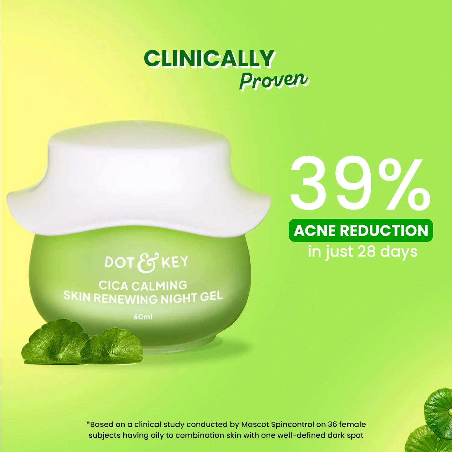 Dot & Key Cica Calming Skin Renewing Night Gel