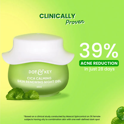 Dot & Key Cica Calming Skin Renewing Night Gel