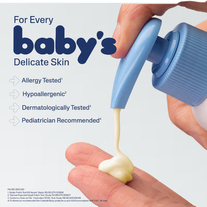 Cetaphil Baby Daily Lotion With Organic Calendula for Face & Body (400ml)