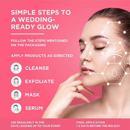 Bridal Facial Kit With Pink Lotus Extract- 630gm