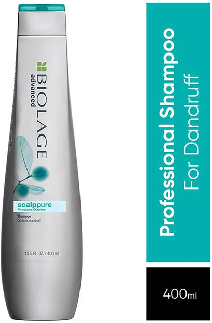 BIOLAGE SCALPPURE Anti-Dandruff Shampoo, 72 HR Scalp Detox (400ml)