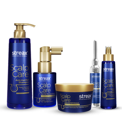 Streax Professional Anti Hairfall Serum with 3% Redensyl, 3% Anagain, 3% Baicapil, Biotin & Rosemary (30ml)