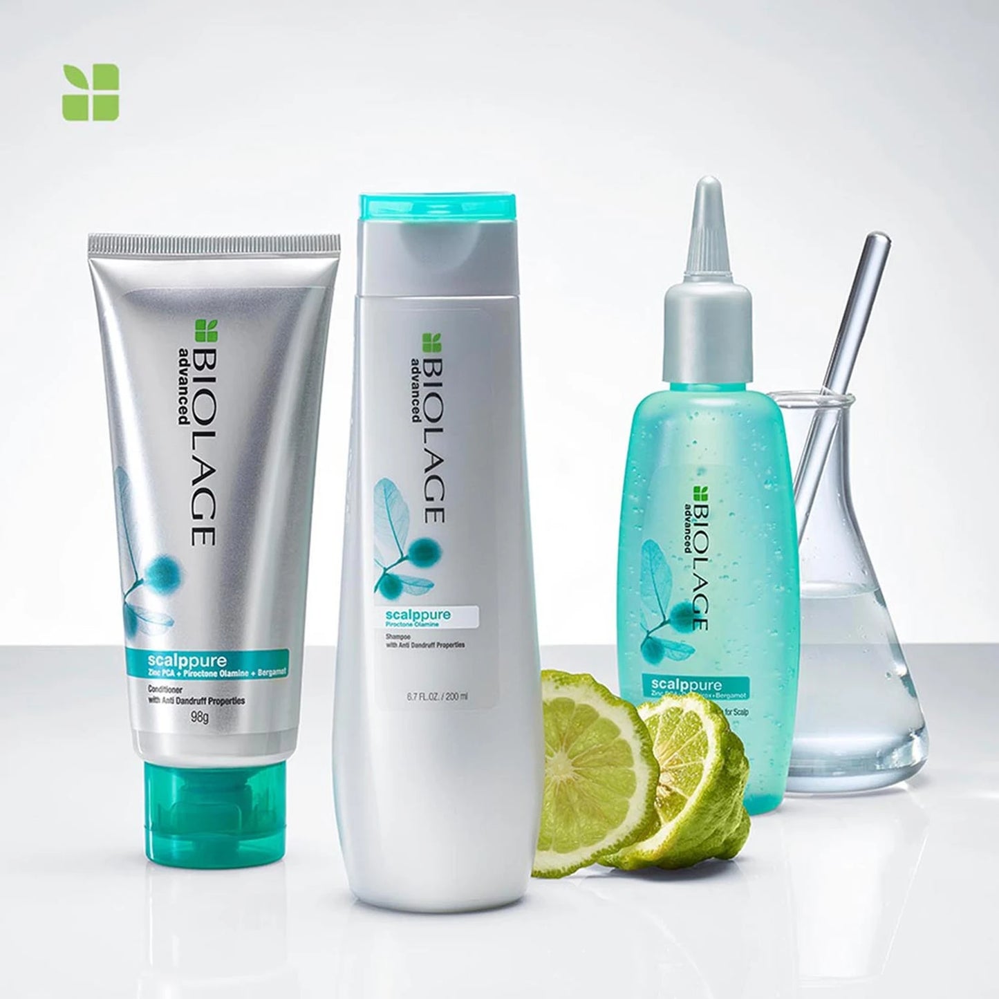 BIOLAGE SCALPPURE Anti-Dandruff Shampoo, 72 HR Scalp Detox (400ml)