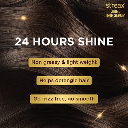 Streax Hair Serum With Walnut Oil For Dry & Frizzy Hair (90ml)
