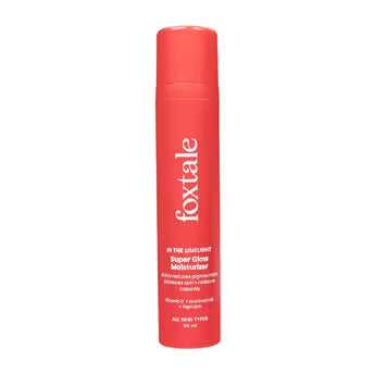 Foxtale Super Glow Moisturiser With 4% VitC-Niacinamide Complex For Brighter Skin (50ml)