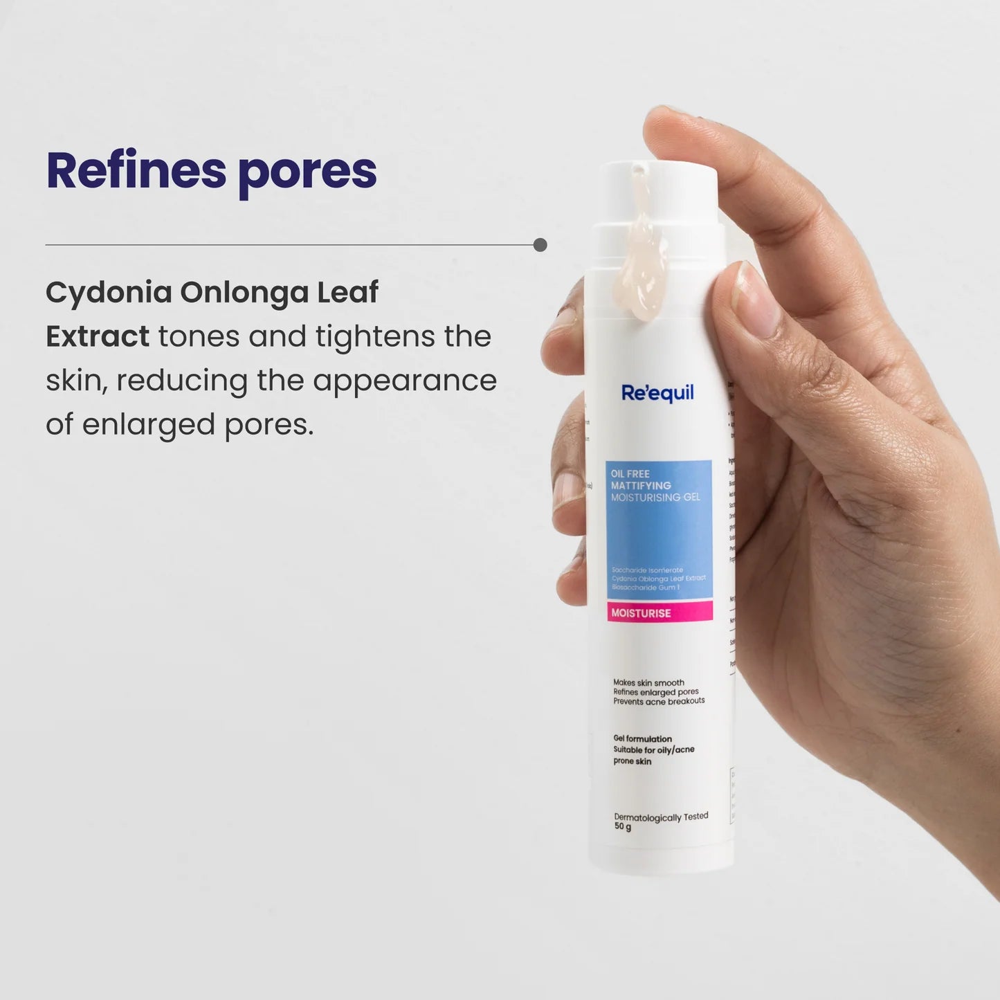 Re'equil Oil Free Mattifying Moisturising Gel