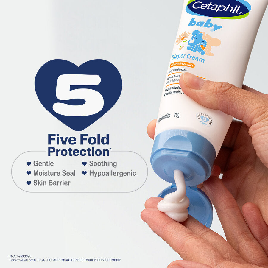 Cetaphil Baby Diaper Cream with Organic Calendula (70g)