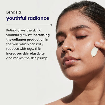 Reequil 0.1% Retinol Night Creamtreat For Wrinkles & Skin Tightening (30 g)