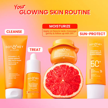 Dot & Key Vitamin C + E Moisturizer for Glowing Skin(60ml)